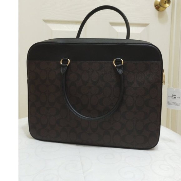 Coach Bags Coach Leather Laptop Briefcase F3923 Bag Poshmark